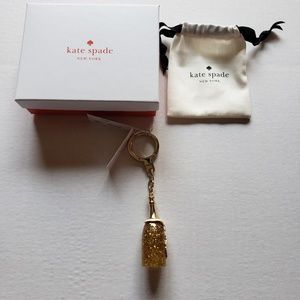 Kate Spade Toast of the Town Keychain New
